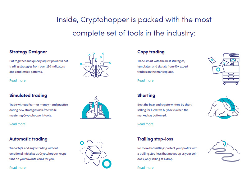 Cryptohopper Strategy Designer