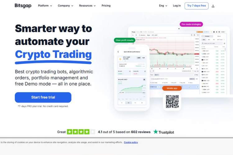 Bitsgap AI Arbitrage Bot