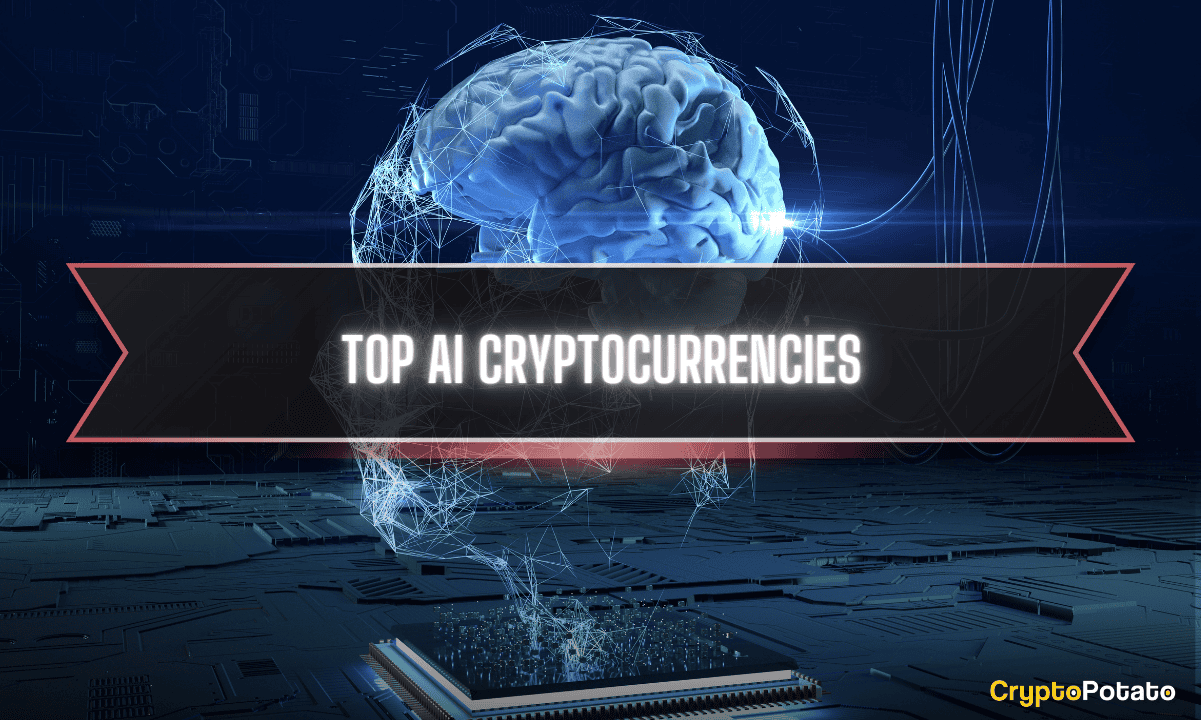Global visualization of decentralized AI compute networks in 2025 featuring icons for Bittensor, Render Network, Akash Network, Filecoin, and iExec