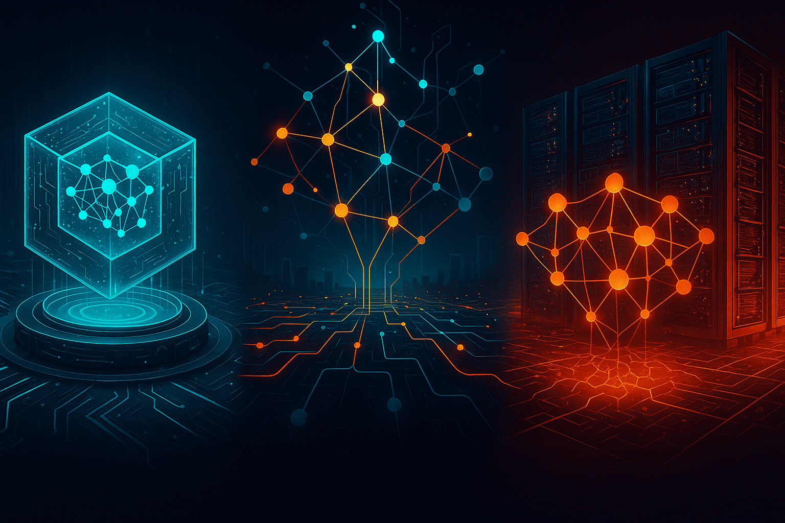 Gensyn decentralized AI model training verification flow diagram with solvers, verifiers, and blockchain integration